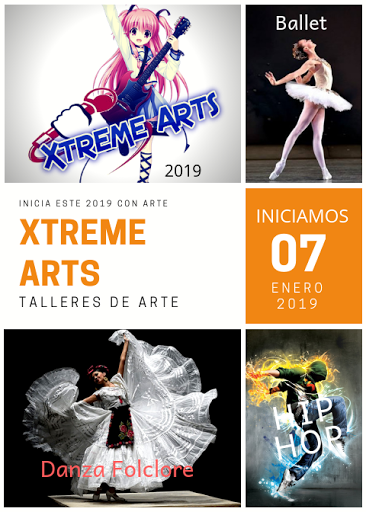 Xtreme Arts talleres de artes