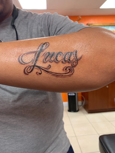 Explore tattoo ideas chest and arm, creative tattoo ideas in Key Largo, available at Fire Ink Tattoo