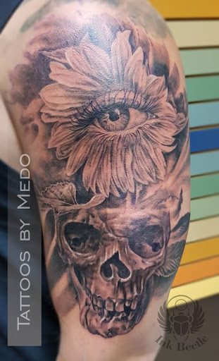 Explore connect tattoo ideas, creative tattoo ideas in Streator, available at Ink Beetle Tattoo