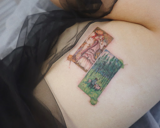 Find tiger tattoo ideas for your next unique tattoo in Orange at Baron Art Tattoo