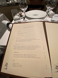 Le Violon d'Ingres à Paris menu