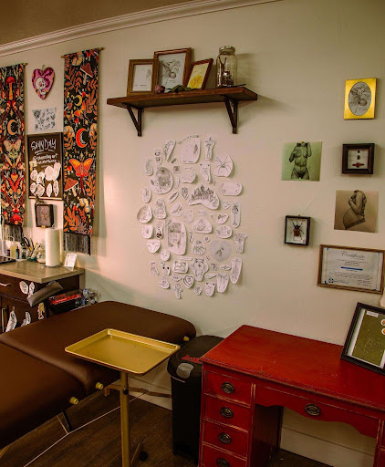 Explore grandchildren tattoos ideas, creative tattoo ideas in Ogden, available at Garden of Ink