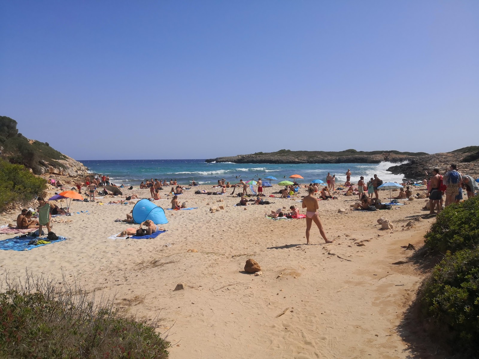 Foto av Cala Varques - populär plats bland avkopplingskännare