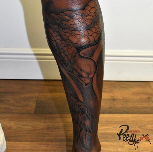 Explore sea life tattoo ideas, creative tattoo ideas in Norcross, available at Ink Slangin Peezy