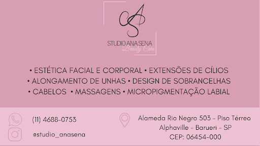 Logo da empresa - Studio Ana Sena