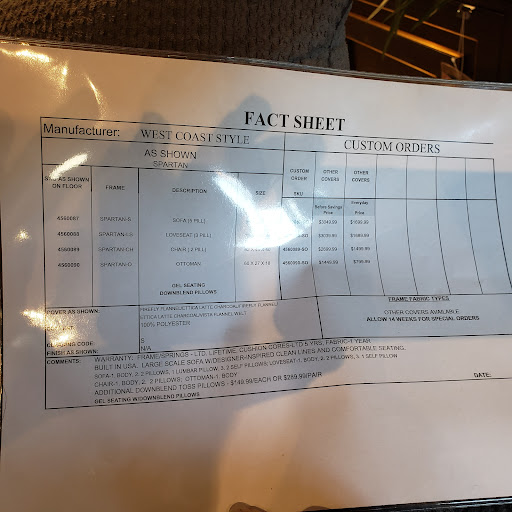 Furniture Store «Levin Furniture», reviews and photos, 3664 Washington Rd, Canonsburg, PA 15317, USA