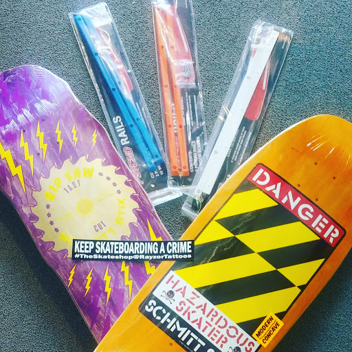 Explore solid tattoo ideas, creative tattoo ideas in Harrisburg, available at The Skate Shop at Rayzor Tattoos