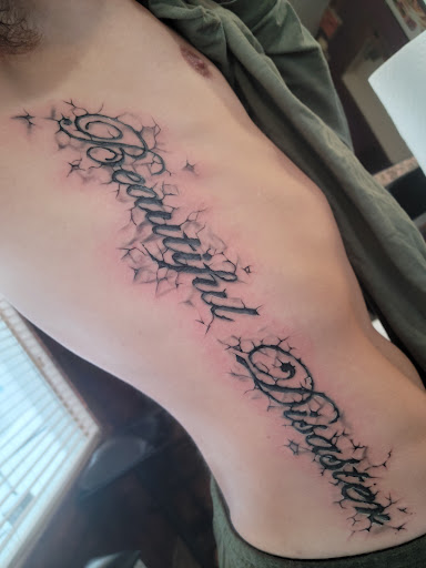 Explore pistol tattoo ideas, creative tattoo ideas in Prescott, available at Geister Ink Tattoos