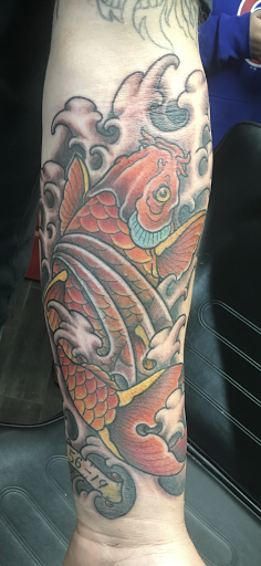 Explore playboi carti tattoo ideas, creative tattoo ideas in Asbury Park, available at Old Glory Tattoo Co.