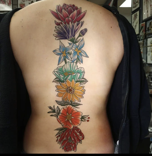 Explore mother name tattoo ideas, creative tattoo ideas in Montville, available at Two Headed Dog Tattoo Studio