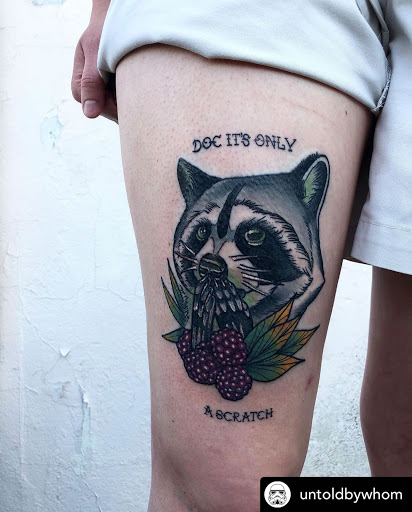 Explore fishing tattoo ideas for men, creative tattoo ideas in Norwalk, available at Organic Ink Tattoo