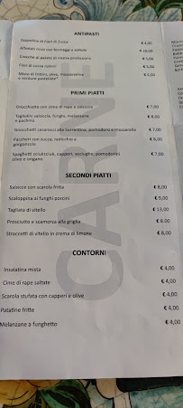 La Costiera à Deruta carte