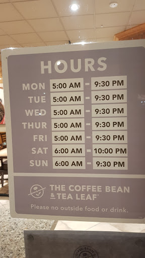 Coffee Shop «The Coffee Bean & Tea Leaf», reviews and photos, 528 Orange St, Redlands, CA 92374, USA