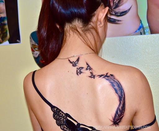 Explore tattoo ideas gangster, creative tattoo ideas in Garden Grove, available at Anna Hang Tattoo