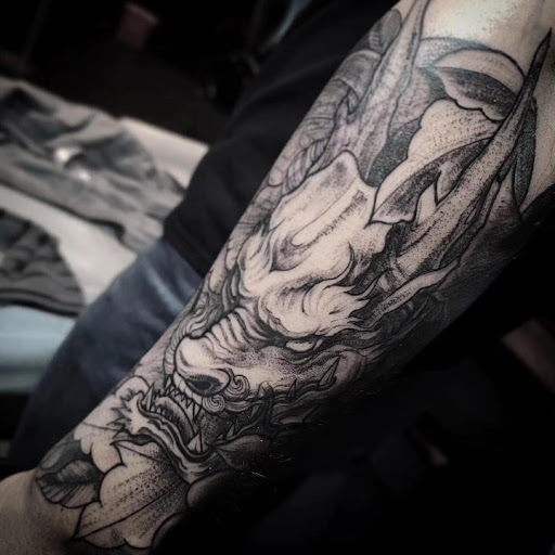 Explore anatomy tattoo ideas, creative tattoo ideas in San Antonio, available at House Of Maud Tattoo Company