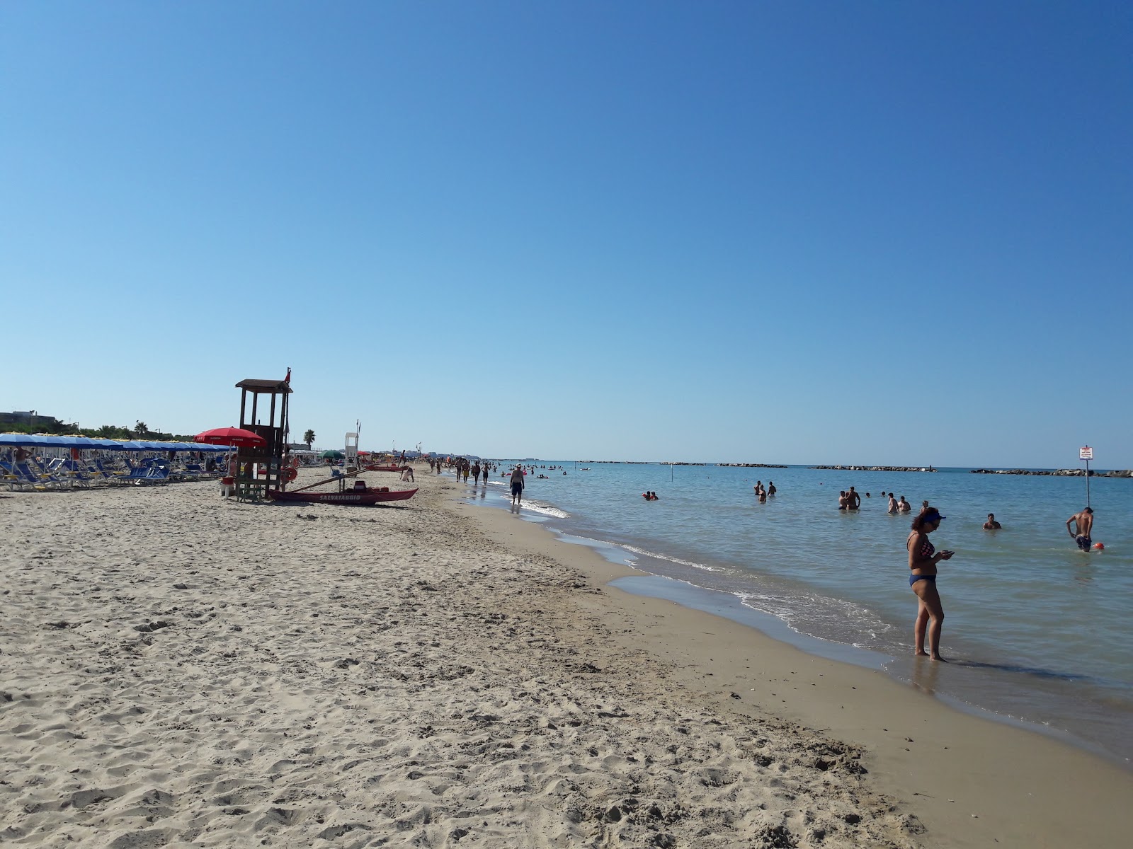 Foto af Spiaggia di Campomarino og bosættelsen