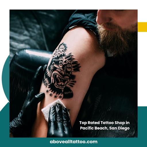 Explore tattoo ring ideas, creative tattoo ideas in San Diego, available at Above All Tattoo - Pacific Beach