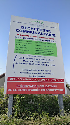 Decheterie territoriale (Grand Paris Sud Est Avenir) à Sucy-en-Brie