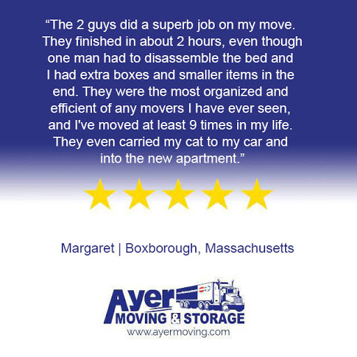 Moving and Storage Service «Ayer Moving & Storage», reviews and photos, 109 Central Ave, Ayer, MA 01432, USA