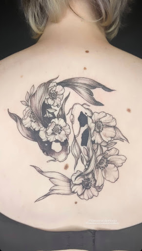 Explore breast cancer tattoos ideas, creative tattoo ideas in Charlotte, available at Canvas Tattoo & Art Gallery