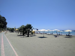 Foto von Vouppa Beach - Blue Flag mit sehr sauber Sauberkeitsgrad
