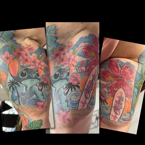 Explore group tattoo ideas for 3, creative tattoo ideas in Oak Forest, available at Peace Of Art Tattoo And Art Studio