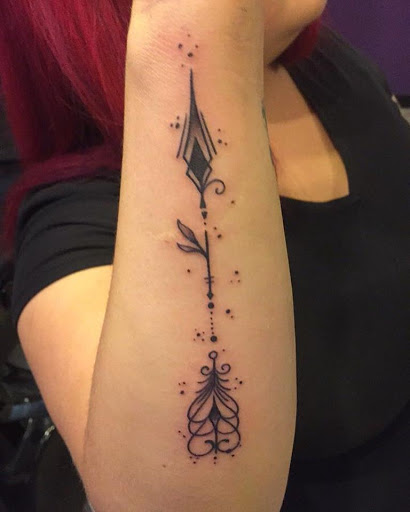 Explore halloween tattoo ideas simple, creative tattoo ideas in Amarillo, available at Music Box Body Art Studio