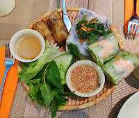 Rouleau de printemps du Restaurant vietnamien Chào bà restaurant à Paris - n°1