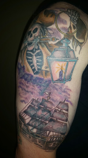 Explore disney cars tattoo ideas, creative tattoo ideas in Tulsa, available at Anchor & Rose Tattoo Co.