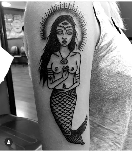 Explore small leg tattoo ideas, creative tattoo ideas in Douglasville, available at Long Island Ink Tattoo & Piercing