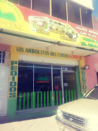 GORDITAS LOS ARBOLITOS DEL CENTRO.