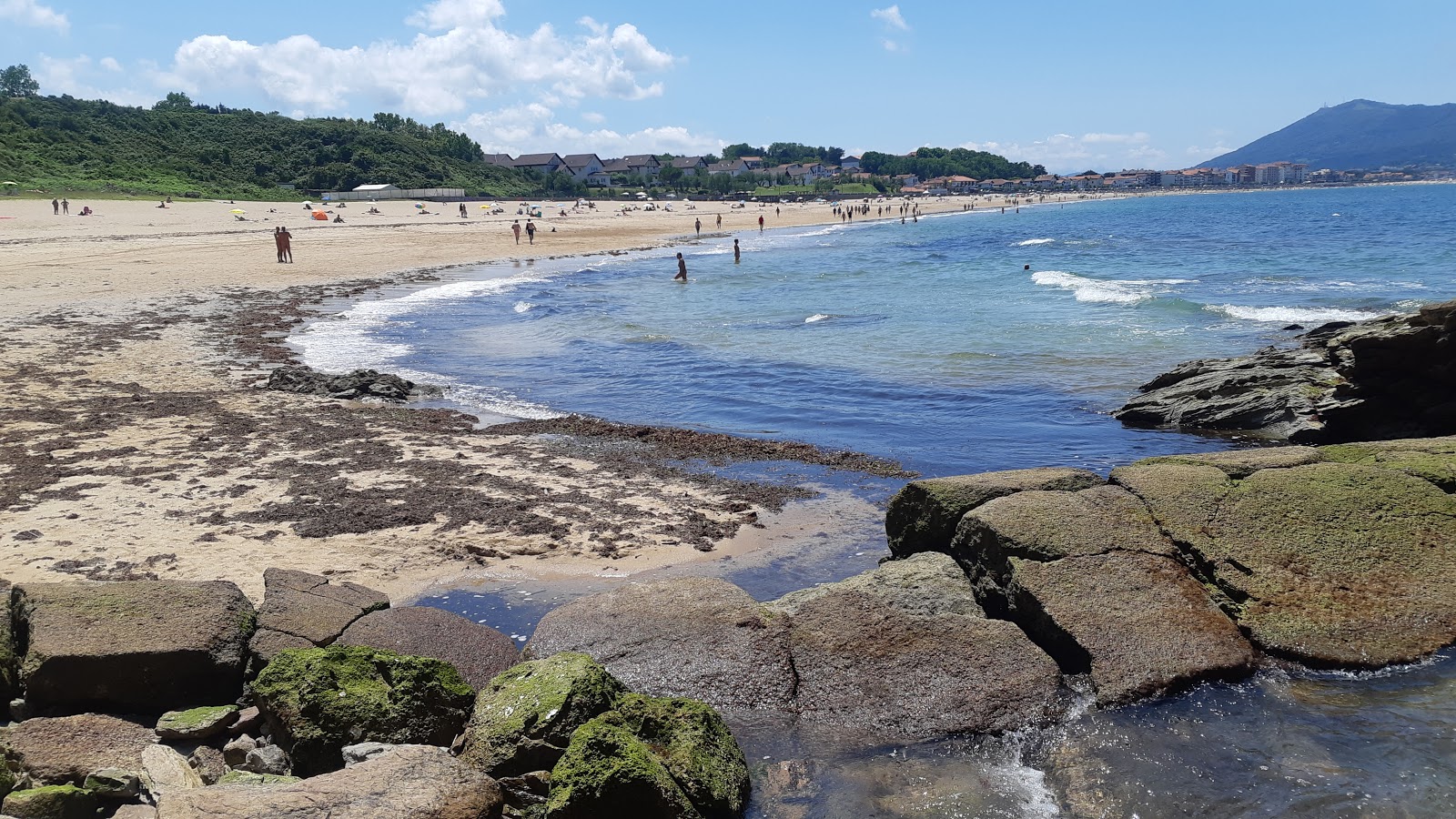 Foto di Playa Hendaia zona selvaggia