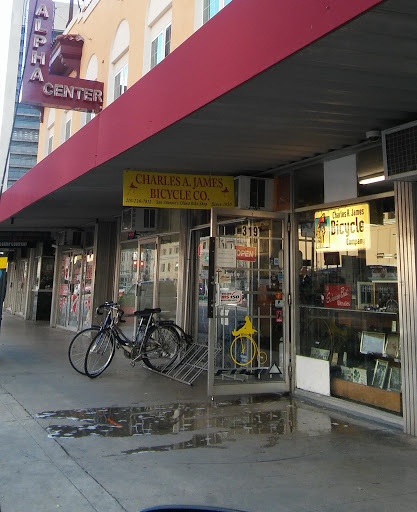 Charles A James Bicycle Shop, 319 N Main Ave, San Antonio, TX 78205, USA, 