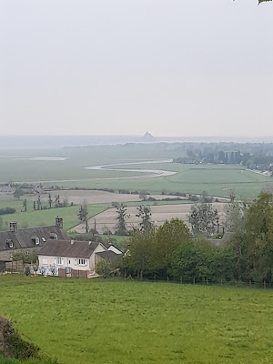 Vue sur le mont Saint-Michel à Avranches