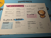 Restaurant italien Doppio Malto à Chambray-lès-Tours - menu / carte