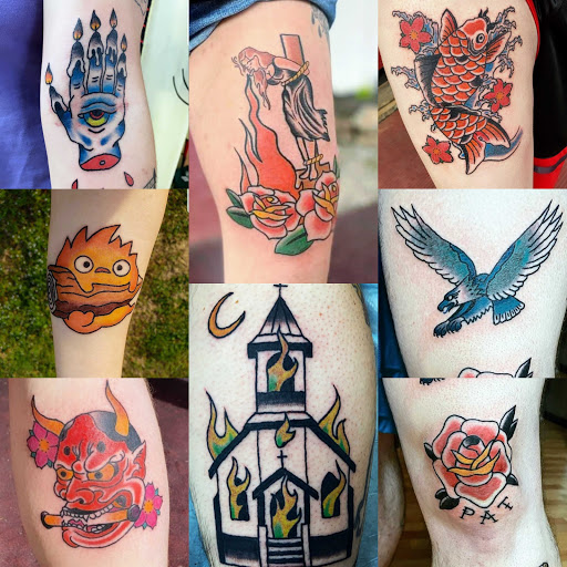 Explore tattoo ideas wrist, creative tattoo ideas in Benton, available at Spectrum Tattoo