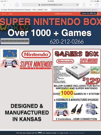 Super Nintendo Box