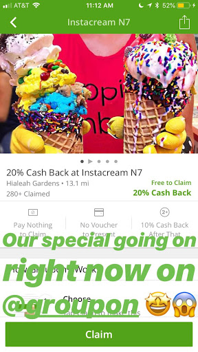 Ice Cream Shop «Instacream N7», reviews and photos, 8008 NW 103rd St, Hialeah Gardens, FL 33016, USA