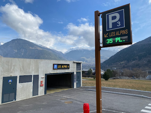 Borne de recharge de véhicules électriques Shell Recharge Station de recharge Bourg-Saint-Maurice