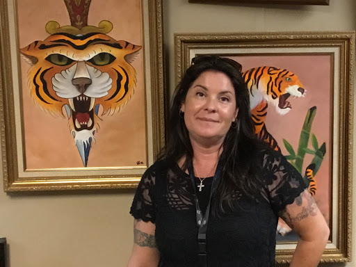 Explore breast cancer ribbon tattoo ideas, creative tattoo ideas in Jacksonville, available at Fat Kat Tattoo & Body Piercing