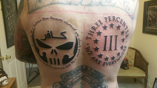 Explore patch work tattoo ideas, creative tattoo ideas in Brunswick, available at Street Life Tattoos