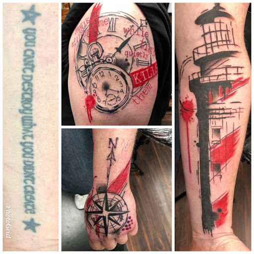 Explore malcolm x tattoo ideas, creative tattoo ideas in Dubuque, available at The Crows Nest