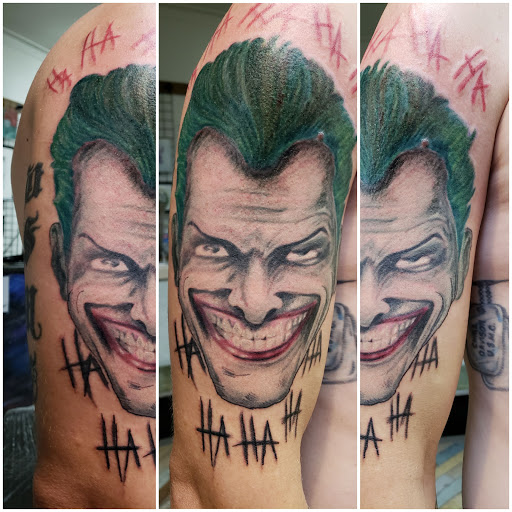 Explore curly hair tattoo ideas, creative tattoo ideas in Fairfield, available at Part of Me Tattoo