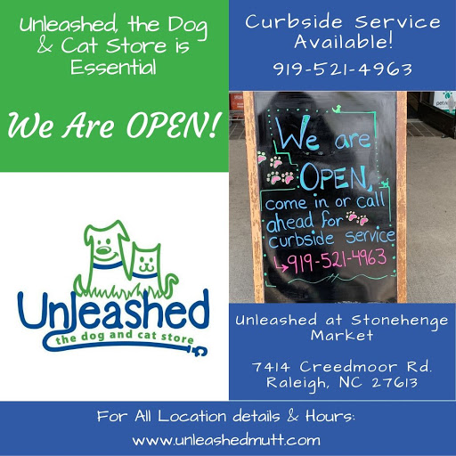 Pet Supply Store «Unleashed the Dog & Cat Store», reviews and photos, 7414 Creedmoor Rd, Raleigh, NC 27613, USA