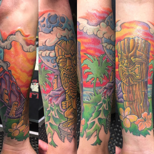 Explore lost tattoo ideas, creative tattoo ideas in Myrtle Beach, available at Aces High Tattoo