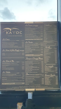 Restaurant de spécialités du sud-ouest de la France Le Kayoc à Lacanau (la carte)