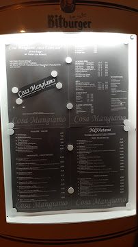 Menu du Cosa Mangiamo à Viersen