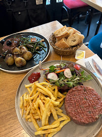 Steak tartare du Restaurant français Un Zèbre à Montmartre à Paris - n°20