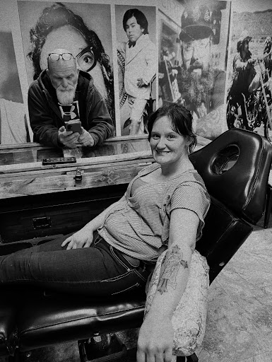 Explore cross tattoo cover up ideas, creative tattoo ideas in Seymour, available at American Gypsy Tattoo Corp.