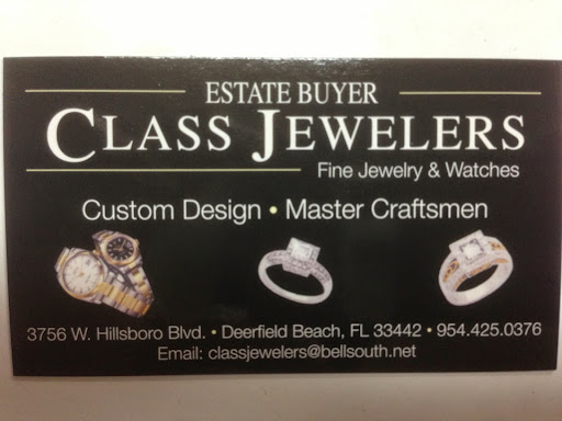 Jewelry Store «Class Jewelers», reviews and photos, 3756 W Hillsboro Blvd, Deerfield Beach, FL 33442, USA